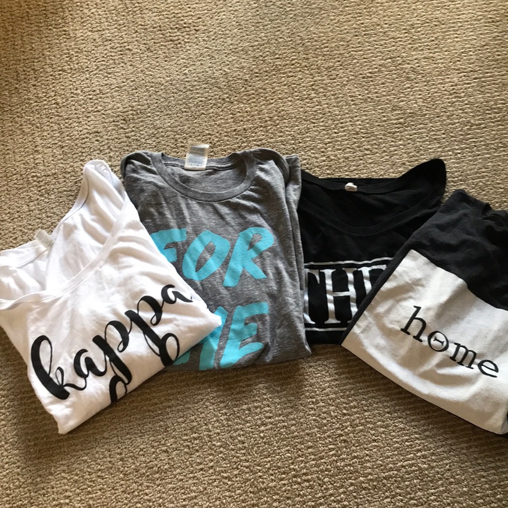 Soft cotton Kappa Alpha Theta Tees.
